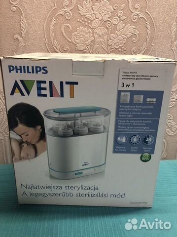 Электрический паровой cтepилизатор Рhilips Avеnt 