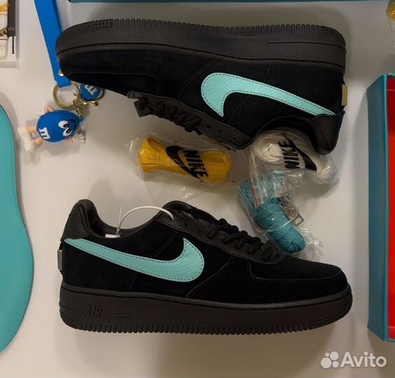 Nike air force 1 low tiffany Натуральная замша