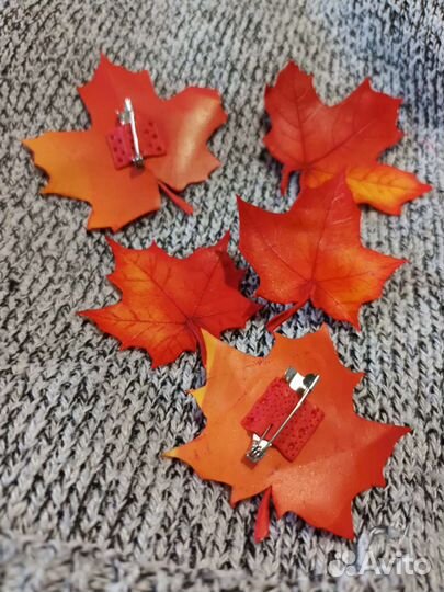 Брошь из полимерной глины 