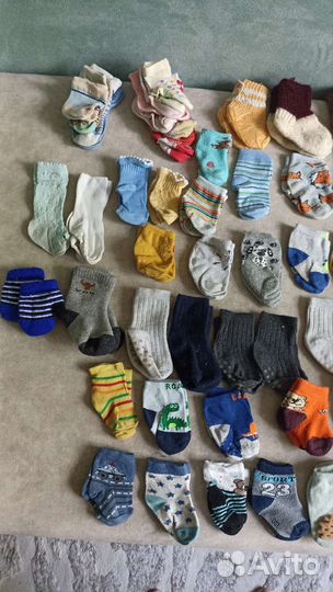 Носочки для малышей с рождения