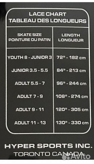 Шнурки для коньков ссм