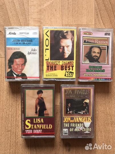 Аудиокассеты новые запечатанные