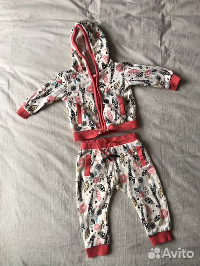 Вещи на девочку пакетом 74-80