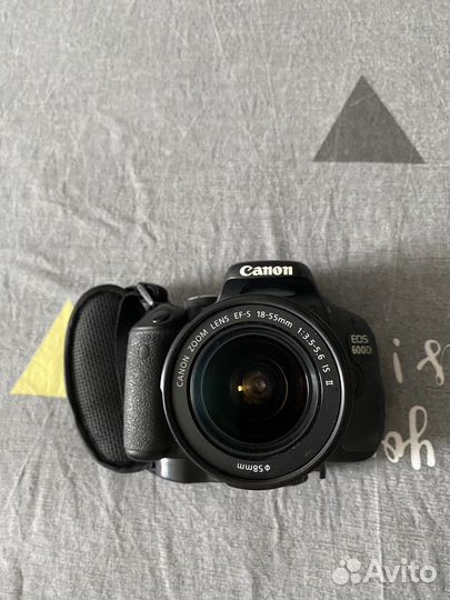 Зеркальный фотоаппарат canon eos 600d