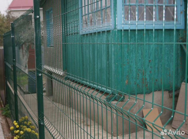 3Д сетка гиттер для забора