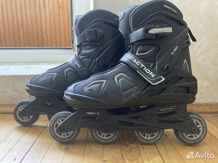 Роликовые коньки reaction soft boot pro