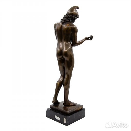 Антикварная бронзовая скульптура 
