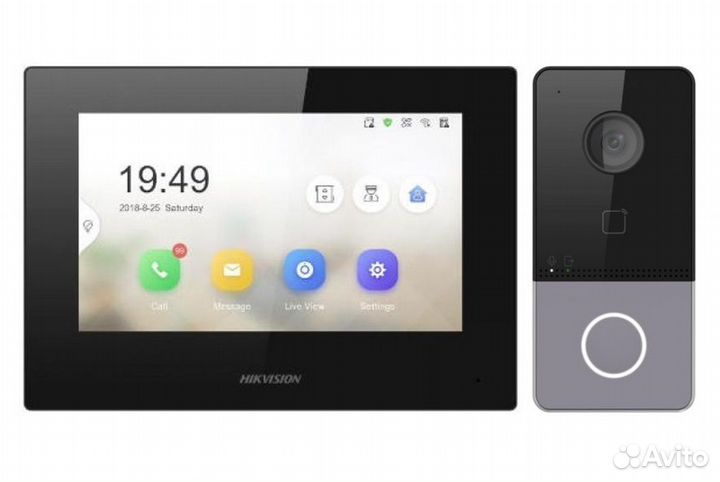 Комплект видеодомофона для дома VDP-H2211B / ATH-I