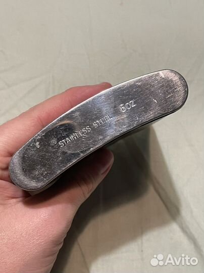 Фляжка нерж сталь 180мл