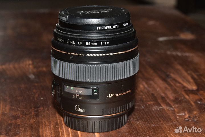 Обьектив кенон EF-85/1.8