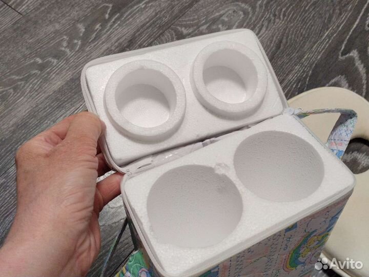 Подушка для массажа+бутылочка+ термос+ avent