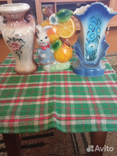 Маленькие вазы 3 штуки