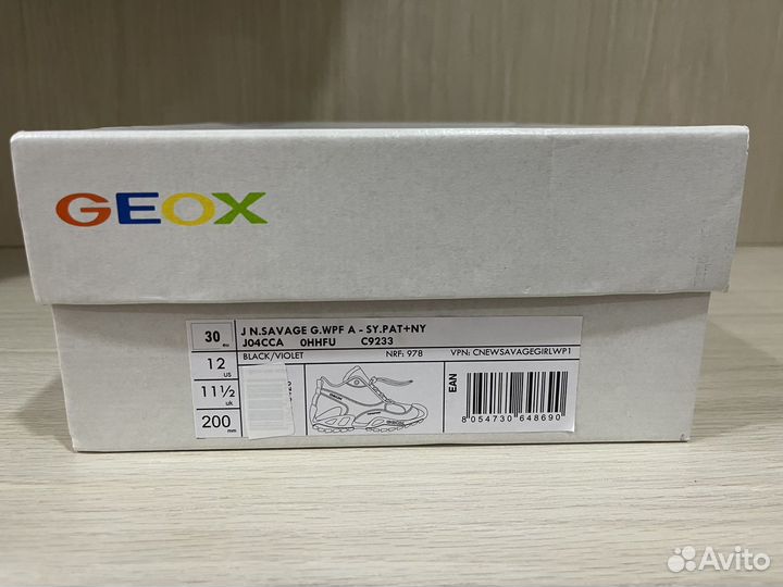 Ботинки детские geox