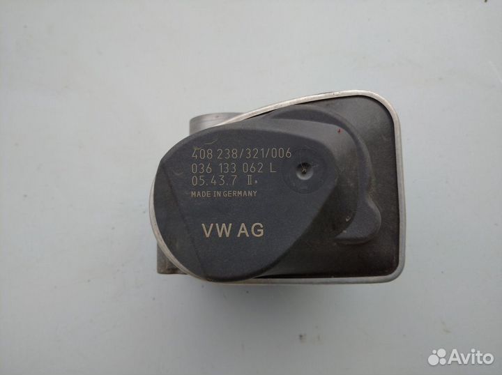 Заслонка дроссельная Шкода Октавия Гольф 4