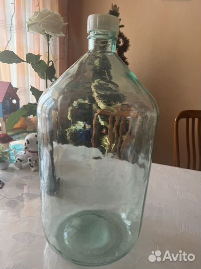 Бутылка стеклянная 20 литров