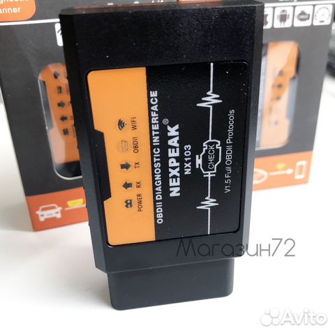 Автосканер Nexpeak OBD2 ELM327 v1.5 WiFi чип PIC