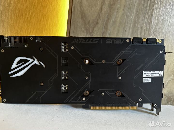 Видеокарта Asus Rog Strix GTX 1070 гарантия