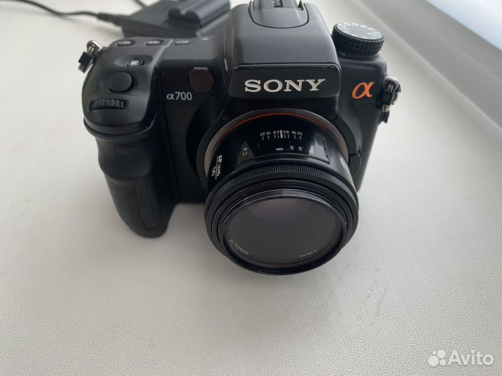 Фотокамера Sony a700 c minolta 50/1.7