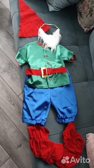 Новогодний костюм гномика