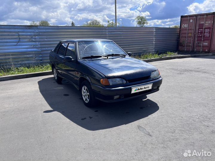 ВАЗ 2115 Samara 1.5 МТ, 2007, 206 400 км