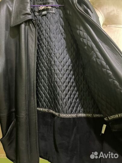 Кожаная куртка мужская