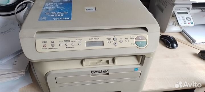 Принтер лазерный мфу Brother на запчасти