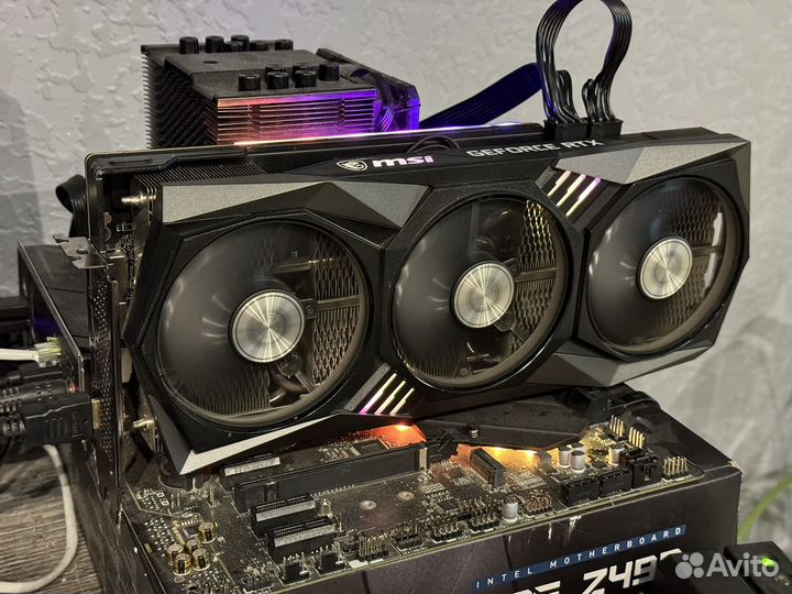 Видеокарта MSI GeForce RTX 3060 Ti gaming X trio