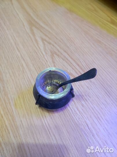 Солонка мельхиор СССР