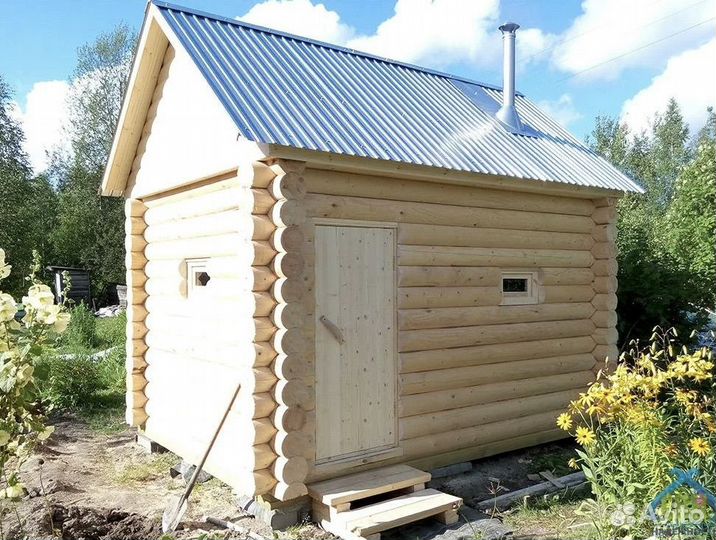 Сруб бани 3х4