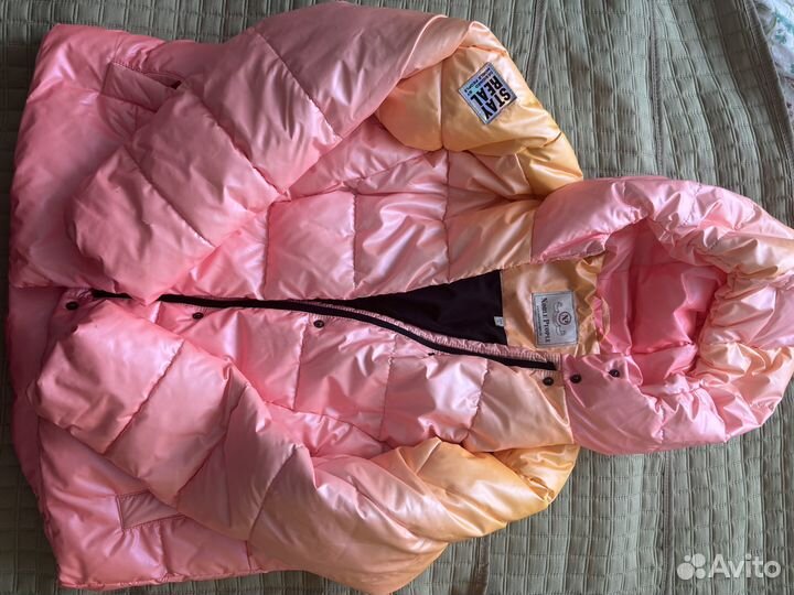 Куртка осенняя теплая для девочки
