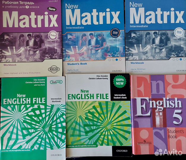 Matrix, English, учебники,пособия,книги на англ