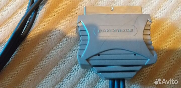 Кабель аудио видео scart to 3xRCA и scart-6 RCA