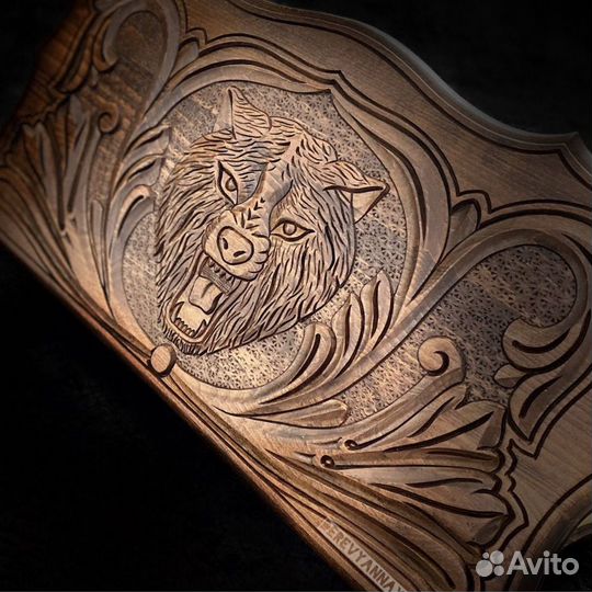 Нарды резные 