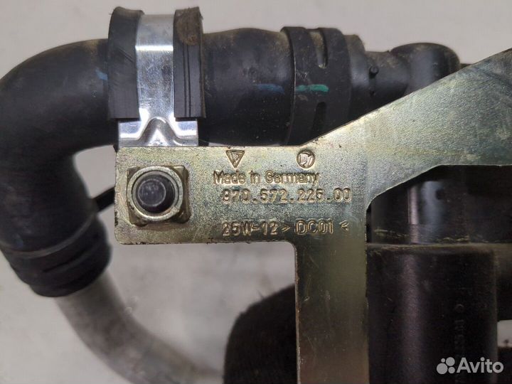 Кран отопителя Porsche Panamera, 2013