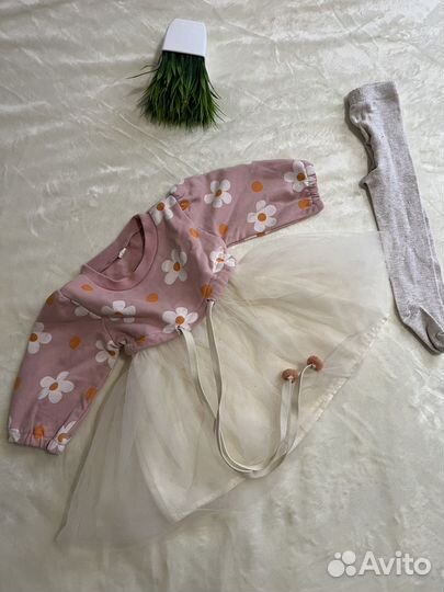 Платье для девочки 86 бу