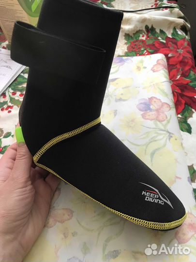 Носки неопреновые для дайвинга/пляжного волейбола