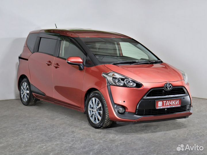 Toyota Sienta 1.5 CVT, 2017, 77 700 км