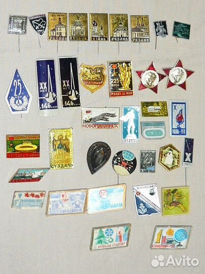 Значки СССР города октябрята от 20р переводные