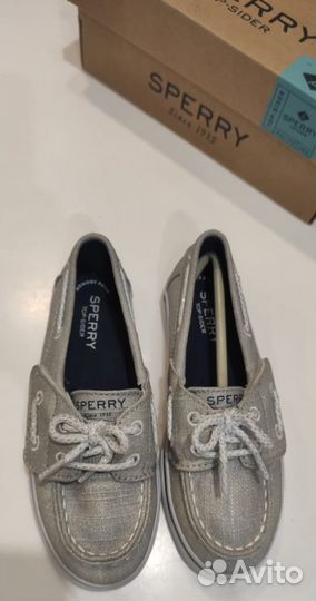 Туфли топсайдеры кеды Sperry на 18-18,5см ножку
