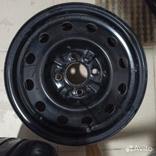 Штампованные диски комплект r15 4x114,3