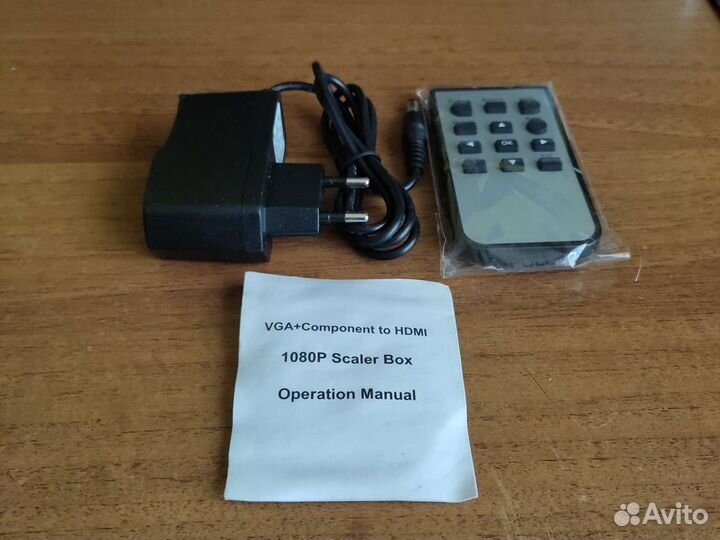 VGA+Component to hdmi конвертер