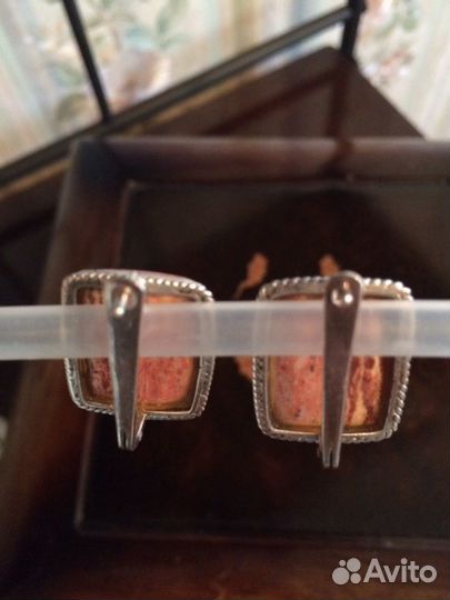 Серьги серебряные