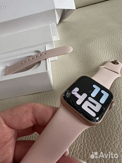 Часы apple watch 4 40 mm gold rose