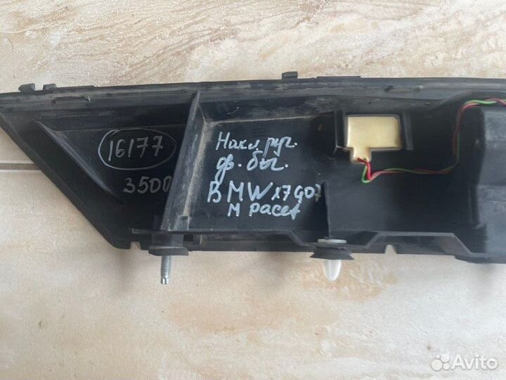 Накладка двери багажника Bmw X 7 G 07 M- Paket С