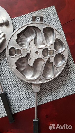 Орешница, вафельница 2в1: печенье с начинкой и без