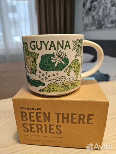 Кружка Starbucks Старбакс Гайяна Guyana