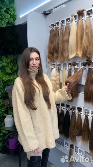 Безопасное наращивание волос. Волосы в наличии