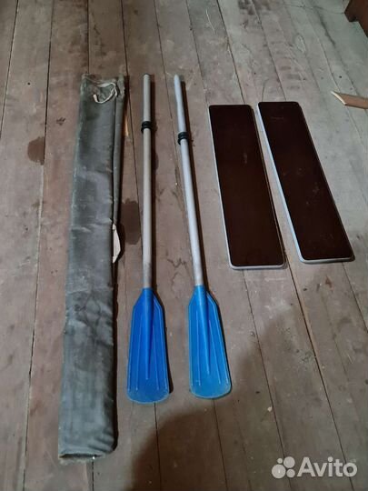 Весла для резиновой лодки + чехол