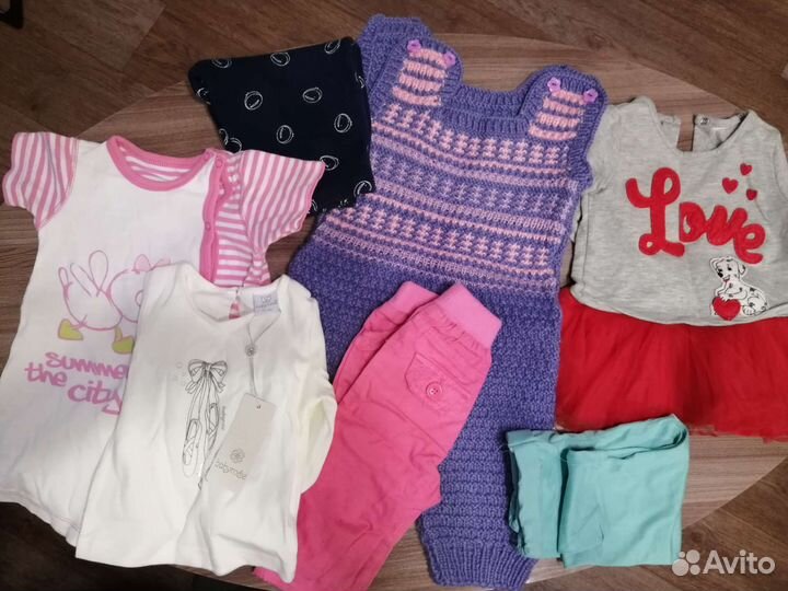 Детские вещи от 0 (пакетом для девочек)