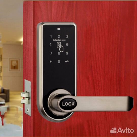 Установка умных,электронных,биометрических замков